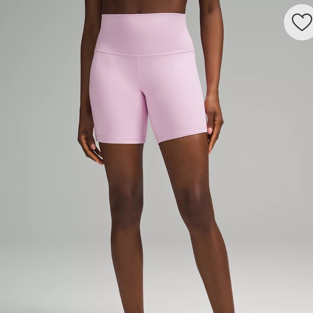 Lululemon Align 6 inch shorts in Vitapink